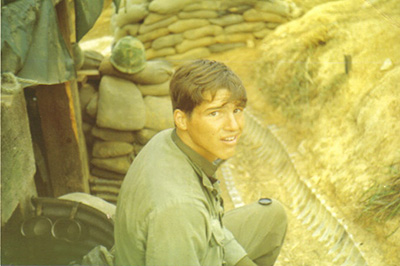 Marc Negus in Vietnam in 1971. Marc's military service and time in Vietnam inspired him to help future generations of veterans.
